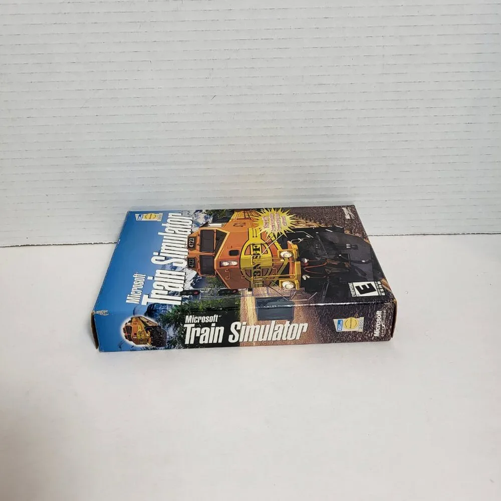 Microsoft Train Simulator PC Big Box 2001 Complete